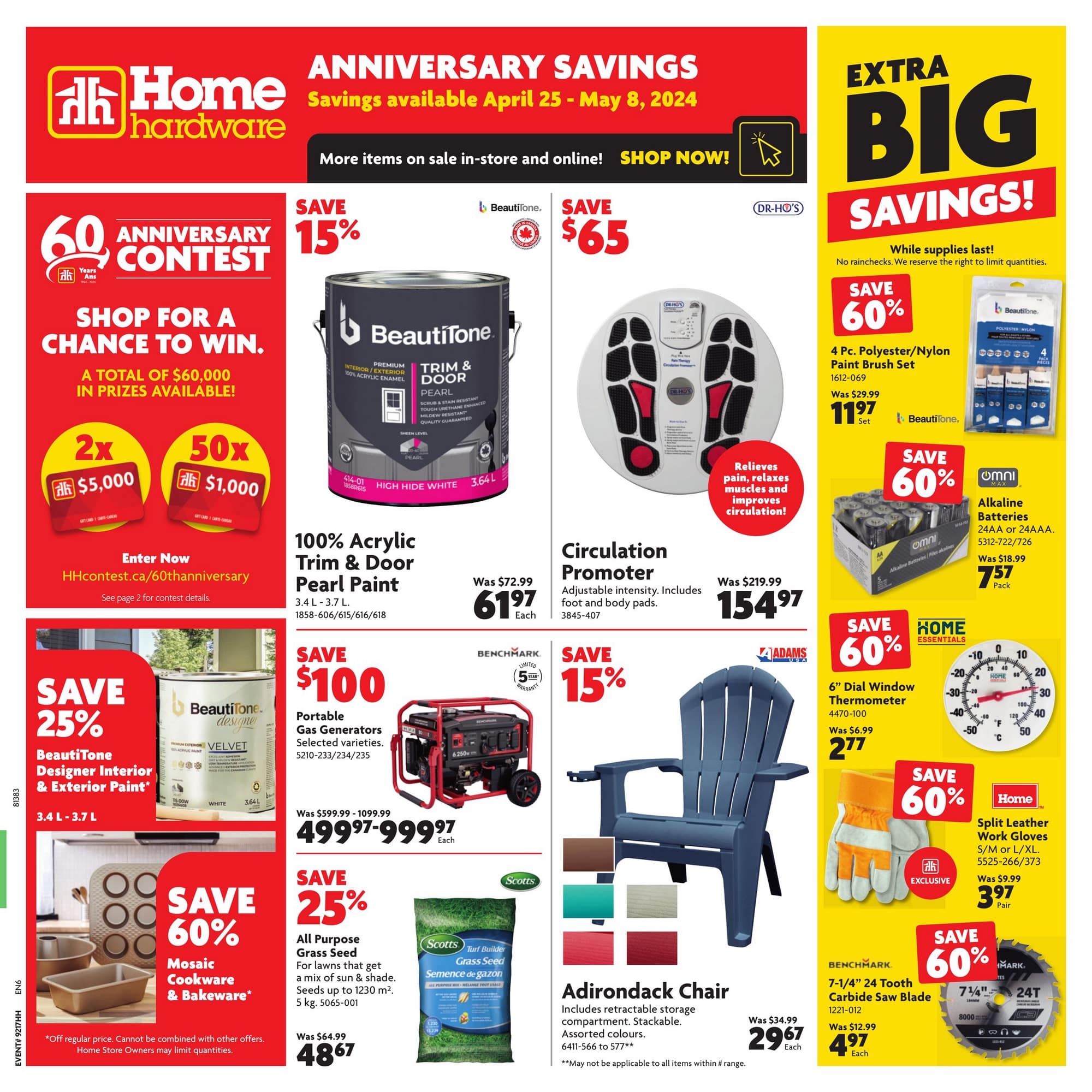 Home Hardware Flyer Sale April 25 - May 1, 2024