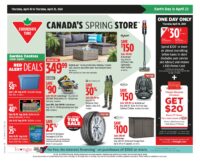 Canadian Tire Flyer Sale April 18 - April 25, 2024