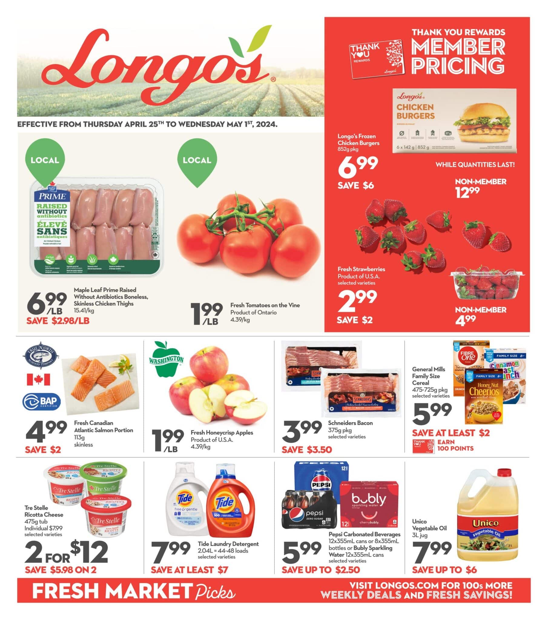 Longo's Flyer this week April 25 - May 1, 2024