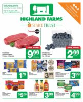 Highlands Farms weekly sale