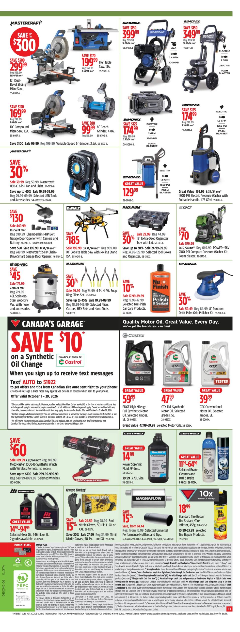 Canadian Tire Weekly Flyer 0 Valid 16-10-26 - 22-10-26-13